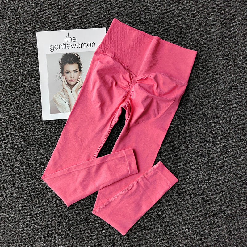 Legging femme taille haute push-up