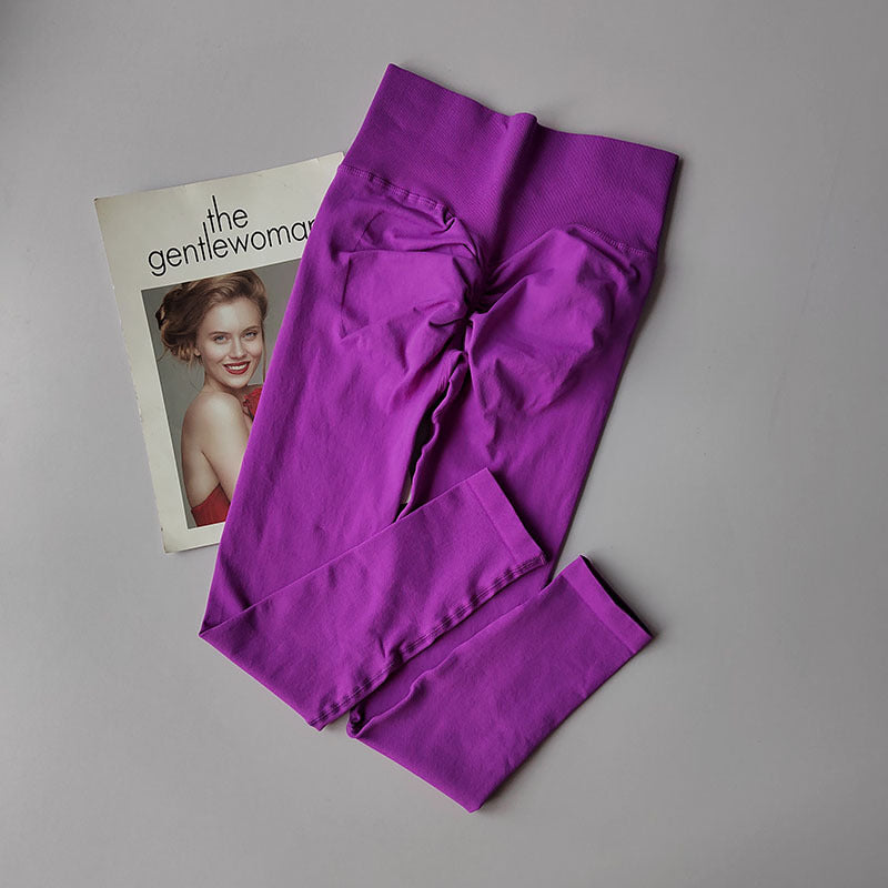 Legging femme taille haute push-up