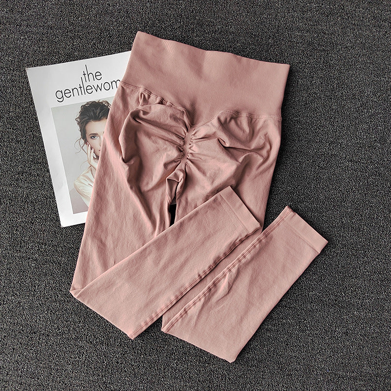 Legging femme taille haute push-up