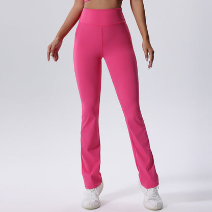 Pantalon de sport femme taille haute extensible effet lift
