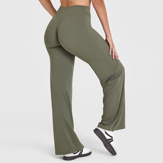 🍑 Pantalon de yoga gainant “Peach Hip”