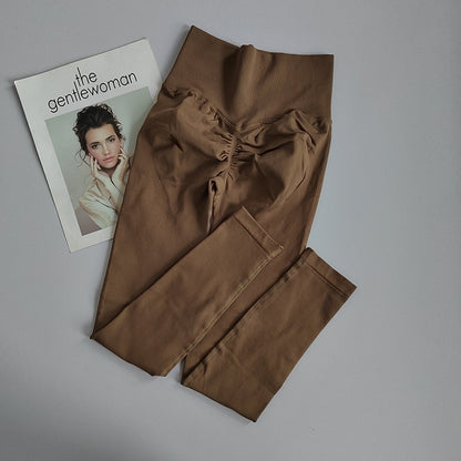 Legging femme taille haute push-up